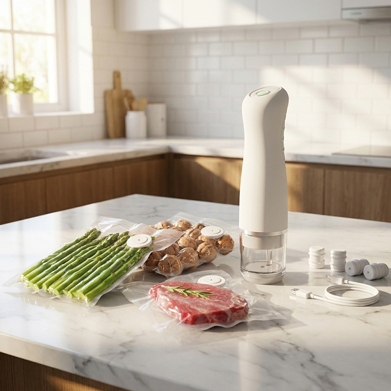 Portable Handheld Food Vacuum Sealer| Rechargeable & Automatic OEM ODM Manufacturer's wholesale